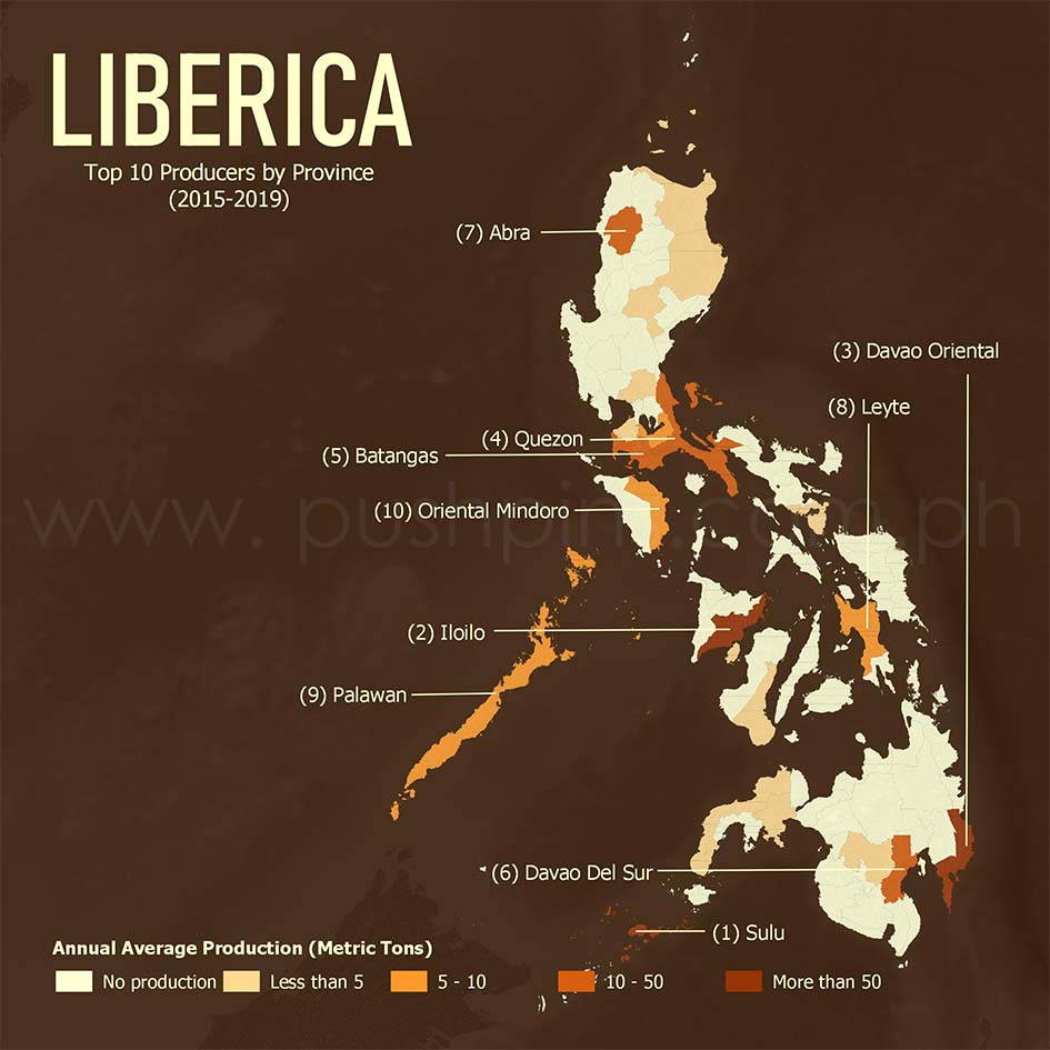 kinds of coffee in the philippines liberica