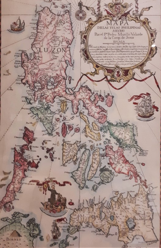 Murillo-Map exhibit in Manila