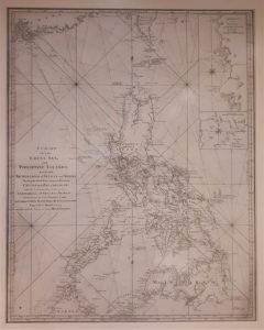 China Philippines Charter-Map exhibit in Manila